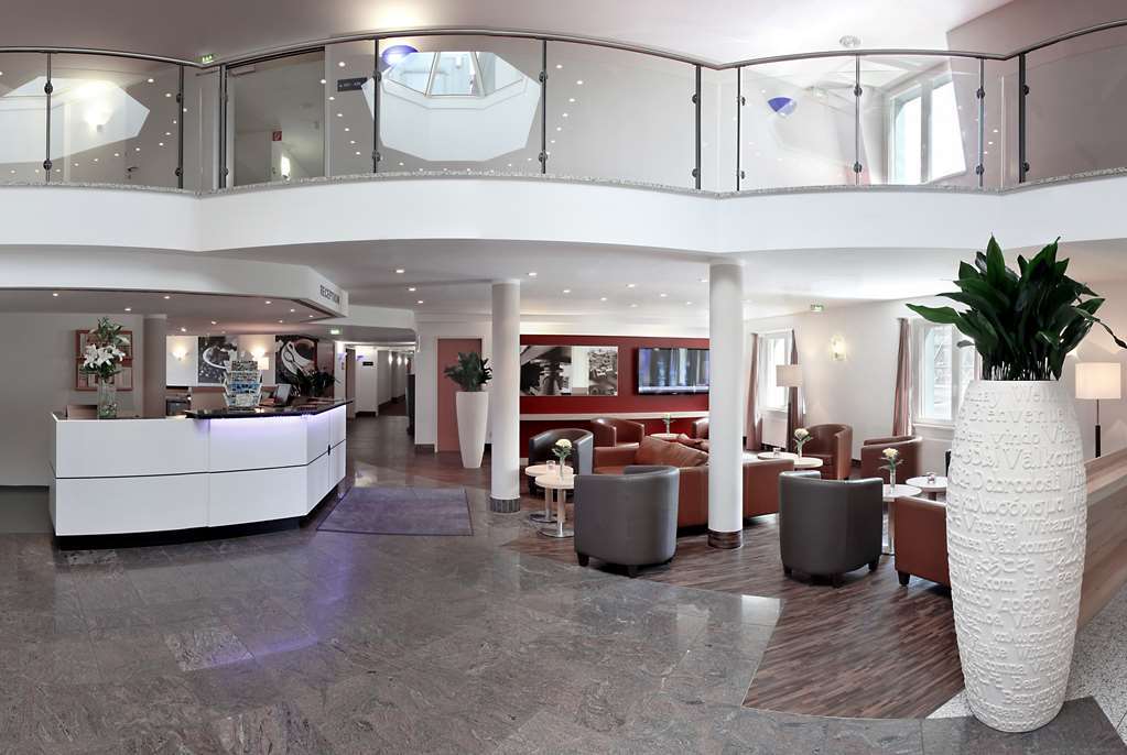 H+ Hotel Lipcse Beltér fotó